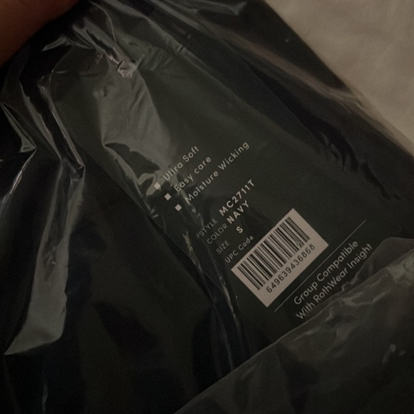 MedCouture Navy Jogger Scrub Pants - Picture 5 of 5